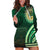 Saineha High School Hoodie Dress Ngatu and Polynesian Pattern