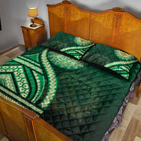 Saineha High School Quilt Bed Set Ngatu and Polynesian Pattern