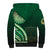 Saineha High School Sherpa Hoodie Ngatu and Polynesian Pattern