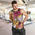 Papua New Guinea Birds and Frangipani Men Tank Top Melanesian Art Tattoos - Polynesian Pride