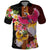Papua New Guinea Birds and Frangipani Polo Shirt Melanesian Art Tattoos - Polynesian Pride