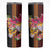 Papua New Guinea Birds and Frangipani Skinny Tumbler Melanesian Art Tattoos - Polynesian Pride