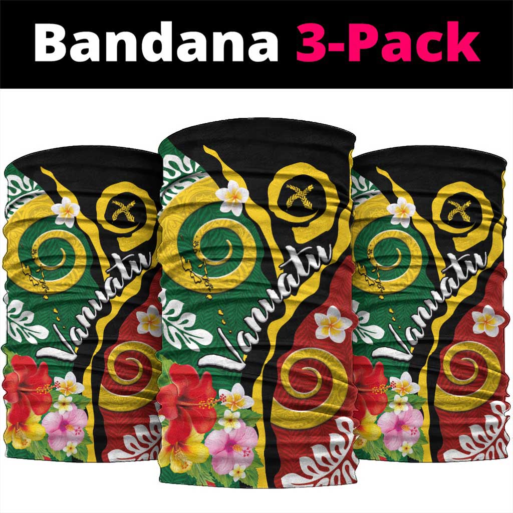 Melanesian Vanuatu Tribal Boar Tusk Neck Gaiter Tropical Plants and Namele Motifs - Polynesian Pride