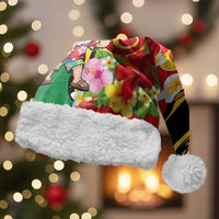 Vanuatu Christmas Santa Hat Funny Santa with Namele and Boar Tusk Tribal - Polynesian Pride