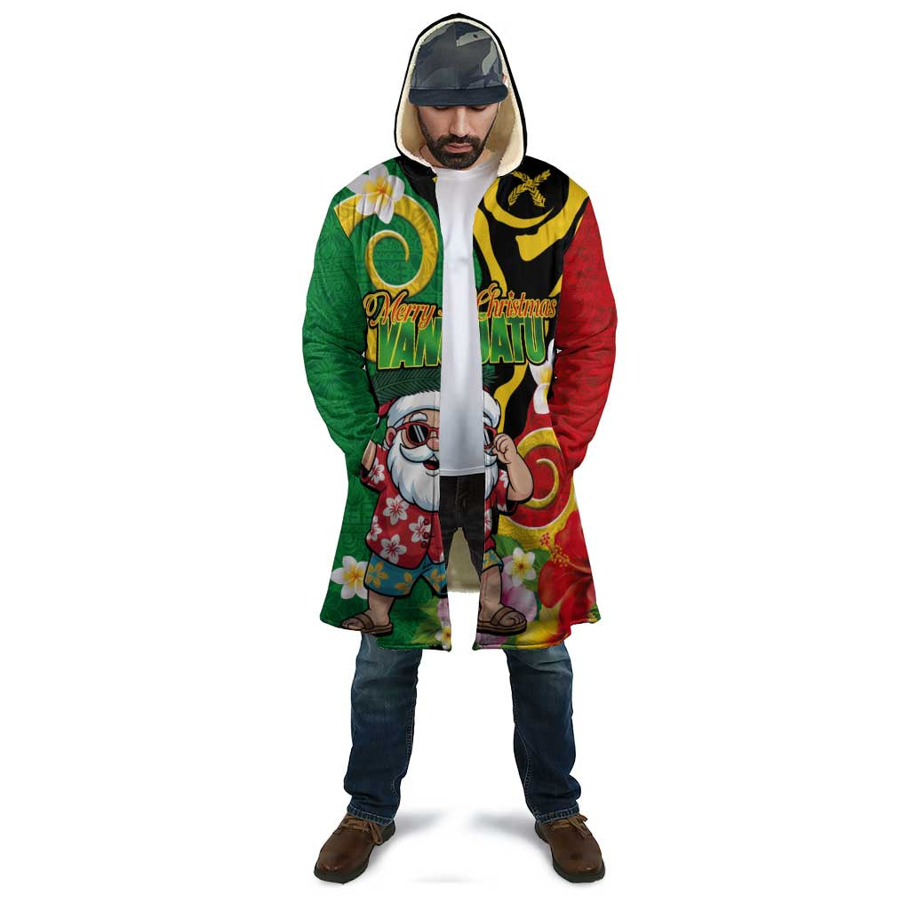 Vanuatu Christmas Cloak Funny Santa with Namele and Boar Tusk Tribal - Polynesian Pride