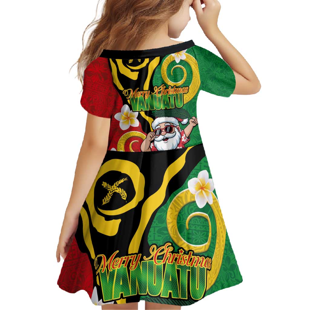 Vanuatu Christmas Family Matching Long Sleeve Bodycon Dress and Hawaiian Shirt Funny Santa with Namele and Boar Tusk Tribal - Polynesian Pride