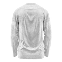 Samoan Lotu a Tamaiti Long Sleeve Shirt Coat of Arms and Polynesian Pattern
