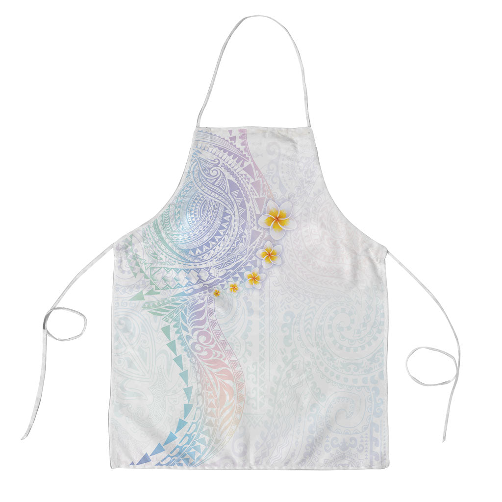 Hawaiian Tribal Tattoo and Plumeria Apron Polynesian Pattern Sweet