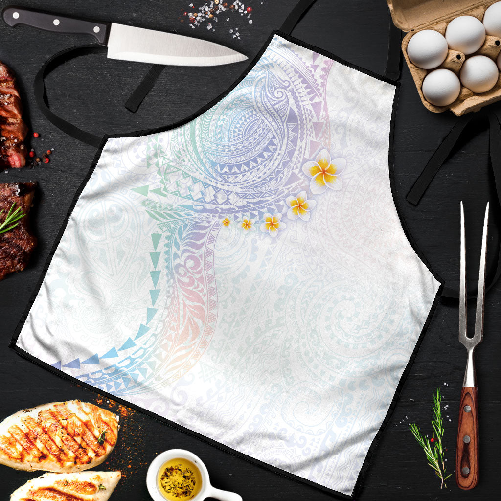 Hawaiian Tribal Tattoo and Plumeria Apron Polynesian Pattern Sweet