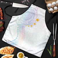 Hawaiian Tribal Tattoo and Plumeria Apron Polynesian Pattern Sweet