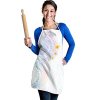 Hawaiian Tribal Tattoo and Plumeria Apron Polynesian Pattern Sweet