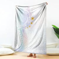 Hawaiian Tribal Tattoo and Plumeria Blanket Polynesian Pattern Sweet