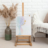 Hawaiian Tribal Tattoo and Plumeria Canvas Wall Art Polynesian Pattern Sweet