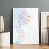 Hawaiian Tribal Tattoo and Plumeria Canvas Wall Art Polynesian Pattern Sweet