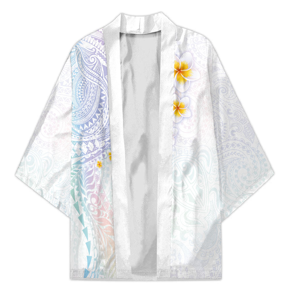 Hawaiian Tribal Tattoo and Plumeria Kimono Polynesian Pattern Sweet