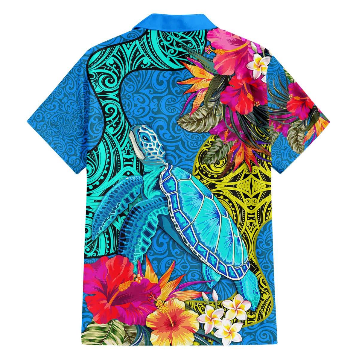 polynesian-hawaiian-shirt-the-turtle-jung-flower-with-maori-pattern-ethnic-style