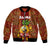 Hawaii Bomber Jacket Aloha Funny Pineapple Mix Kakau Hawaiian Tribal LT03 Unisex Red - Polynesian Pride