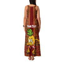 Custom Hawaii Family Matching Tank Maxi Dress and Hawaiian Shirt Aloha Funny Pineapple Mix Kakau Hawaiian Tribal LT03 - Polynesian Pride