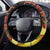 Samoan Siva Afi Steering Wheel Cover Tribal Performers of Samoan Fire Knife Dancing