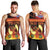 Tahitian Siva Afi Men Tank Top Tribal Performers of Tahitian Fire Knife Dancing