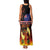 Aotearoa Siva Afi Family Matching Tank Maxi Dress and Hawaiian Shirt Tribal Performers of Aotearoa Fire Knife Dancing
