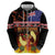 Aotearoa Siva Afi Hoodie Tribal Performers of Aotearoa Fire Knife Dancing