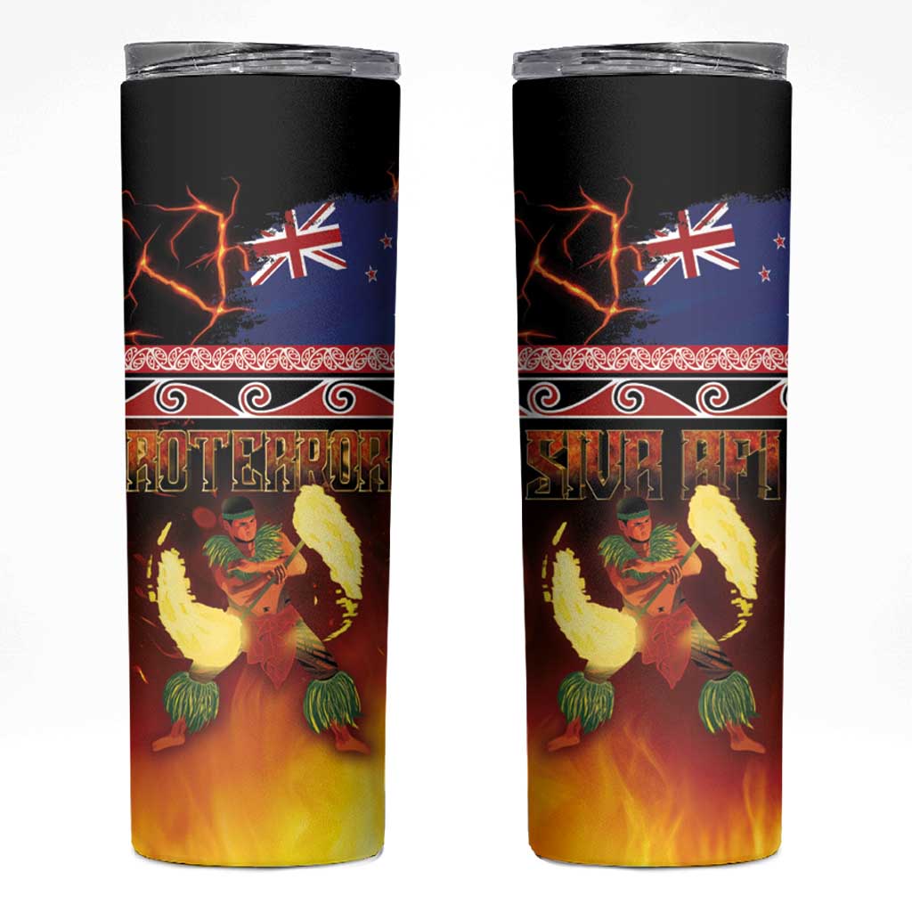 Aotearoa Siva Afi Skinny Tumbler Tribal Performers of Aotearoa Fire Knife Dancing