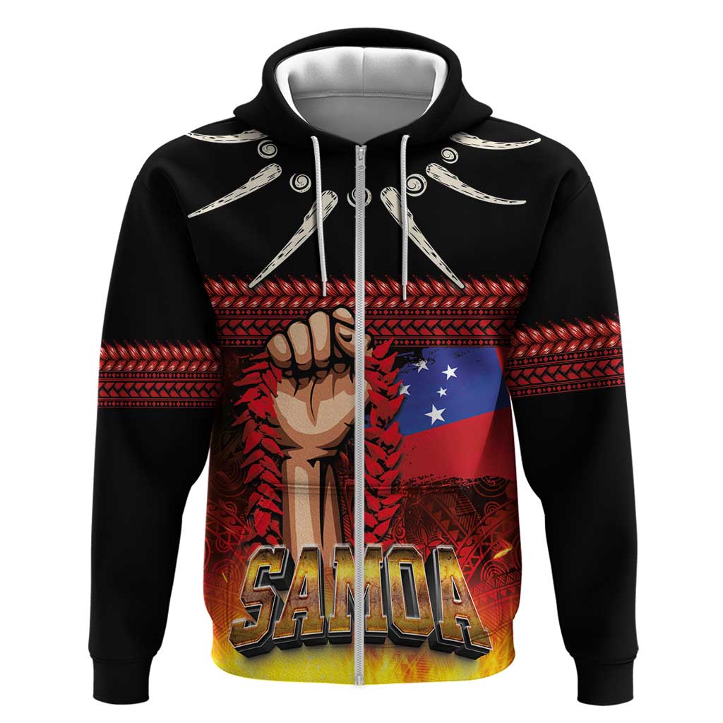 Personalised Samoan Spirit - Samoa Tribal Heritage Hoodie