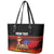 Personalised Samoan Spirit - Samoa Tribal Heritage Leather Tote Bag