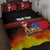 Personalised Samoan Spirit - Samoa Tribal Heritage Quilt Bed Set