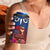 Proud of Samoa 685 4 in 1 Can Cooler Tumbler Ula Nifo and Hibiscus Tapa Tribal Pattern