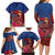 Proud of Samoa Family Matching Long Sleeve Bodycon Dress and Hawaiian Shirt Ula Nifo with Samoa 685 and Hibiscus Tapa Tribal Pattern