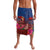 Proud of Samoa Lavalava Ula Nifo with Samoa 685 and Hibiscus Tapa Tribal Pattern