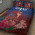 Proud of Samoa Quilt Bed Set Ula Nifo with Samoa 685 and Hibiscus Tapa Tribal Pattern