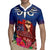 Proud of Samoa Rugby Jersey Ula Nifo with Samoa 685 and Hibiscus Tapa Tribal Pattern