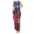 Proud of Samoa Tank Maxi Dress Ula Nifo with Samoa 685 and Hibiscus Tapa Tribal Pattern