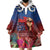 Proud of Samoa Wearable Blanket Hoodie Ula Nifo with Samoa 685 and Hibiscus Tapa Tribal Pattern