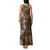 Fiji Masi Tapa Tribal Family Matching Tank Maxi Dress and Hawaiian Shirt Old Hibiscus Vintage Style LT03 - Polynesian Pride