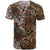 Fiji Masi Tapa Tribal T Shirt Old Hibiscus Vintage Style LT03 - Polynesian Pride