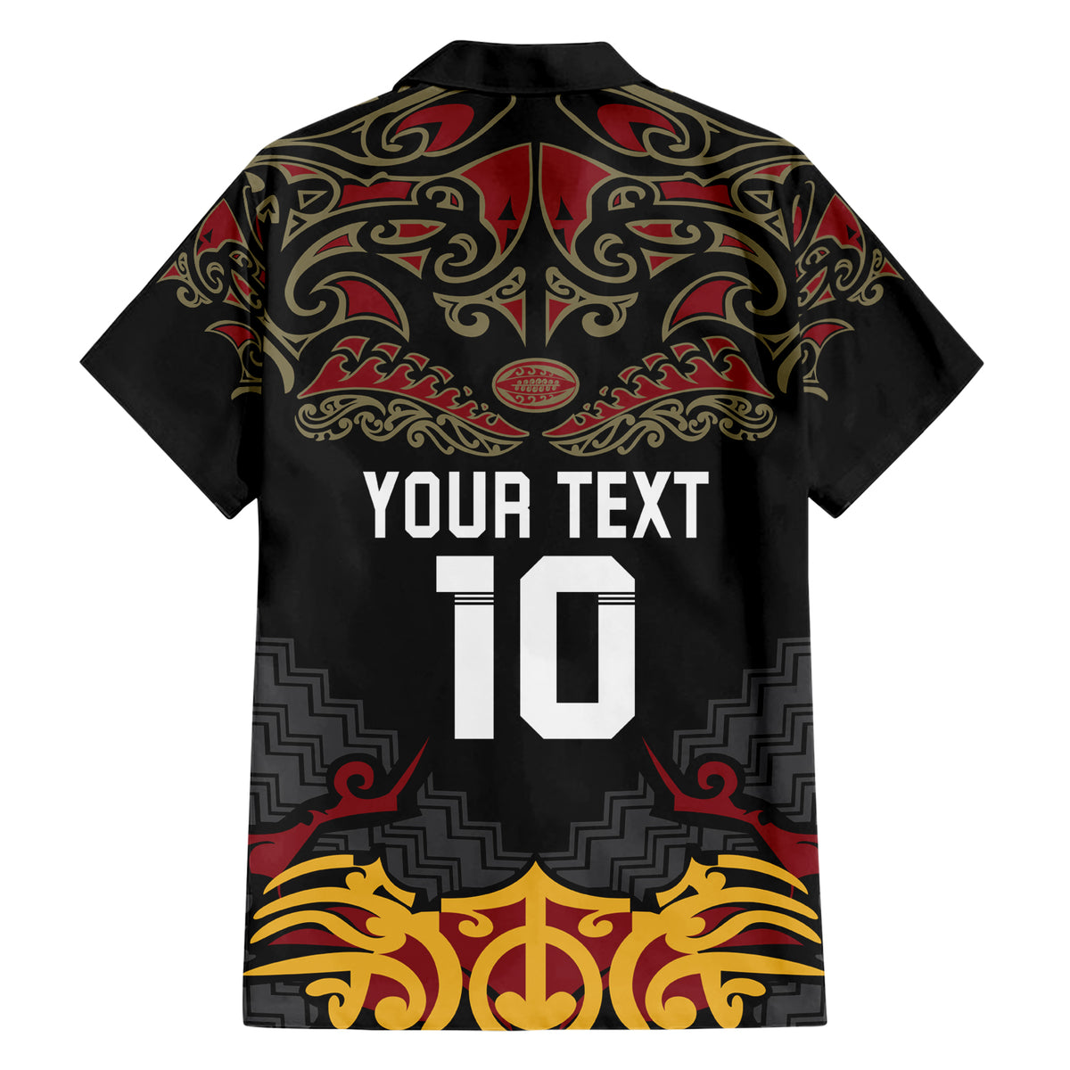 Custom New Zealand Rugby Family Matching Short Sleeve Bodycon Dress and Hawaiian Shirt Black Fern Maori Tribal Pattern LT03 - Polynesian Pride