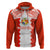 Custom Tonga Rugby Hoodie Ikale Tahi Ngatu Tribal Pattern LT03