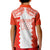 Custom Tonga Rugby Kid Polo Shirt Ikale Tahi Ngatu Tribal Pattern LT03