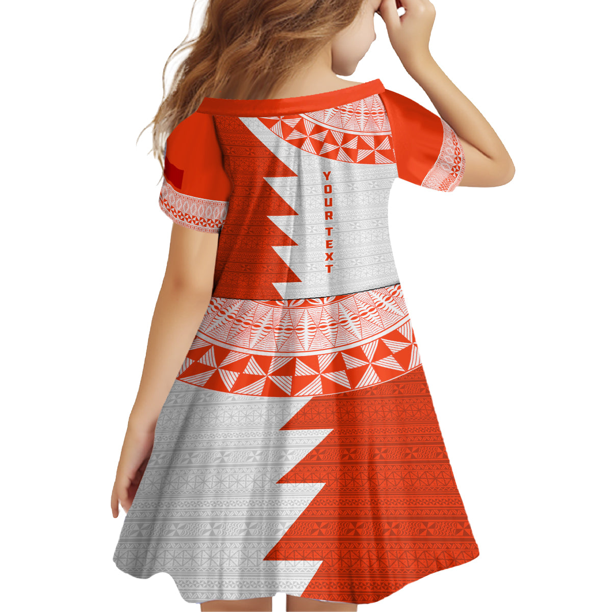 Custom Tonga Rugby Family Matching Long Sleeve Bodycon Dress and Hawaiian Shirt Ikale Tahi Ngatu Tribal Pattern Half Style LT03 - Polynesian Pride