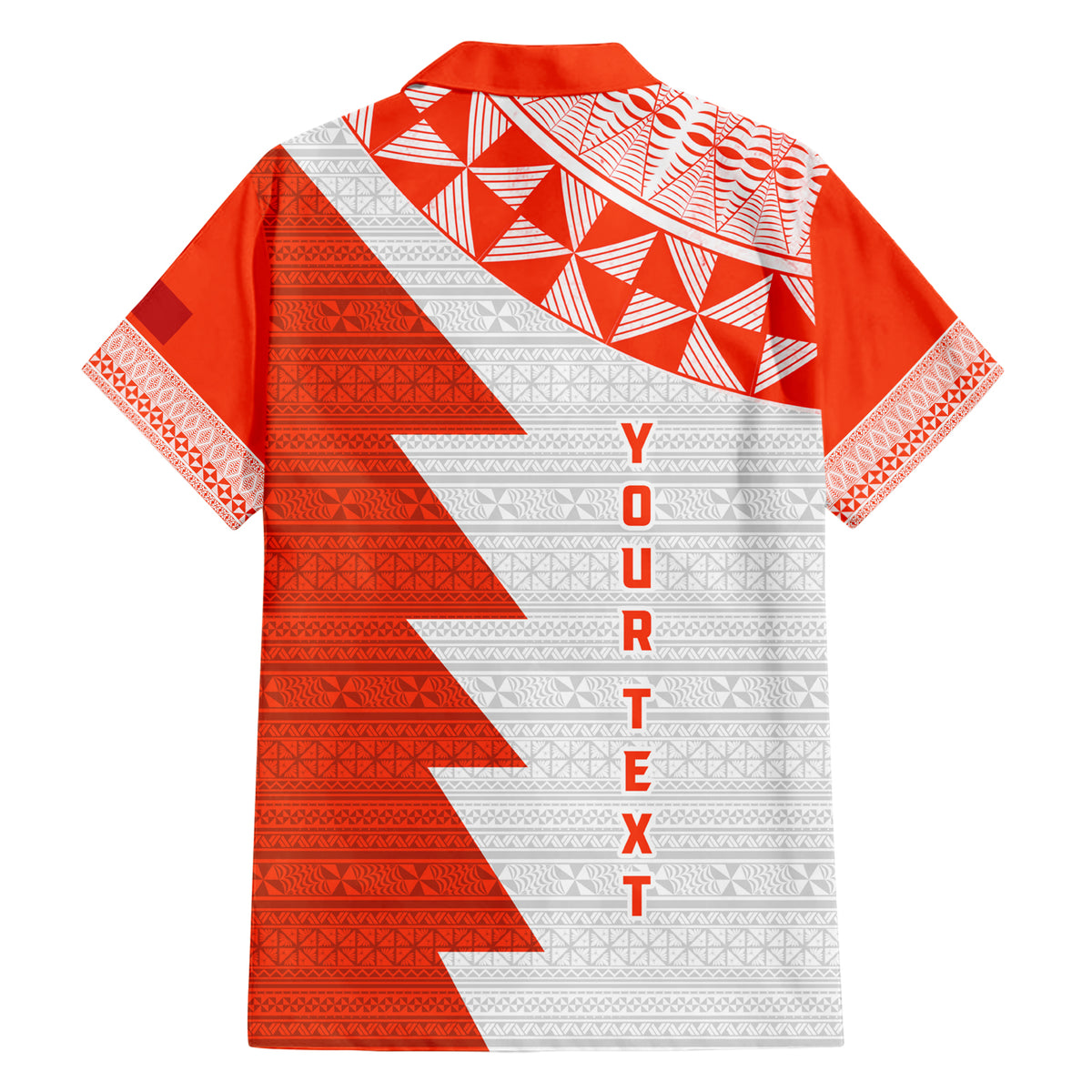 Custom Tonga Rugby Family Matching Short Sleeve Bodycon Dress and Hawaiian Shirt Ikale Tahi Ngatu Tribal Pattern Half Style LT03 - Polynesian Pride