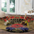 Australia and New Zealand ANZAC Day Round Carpet Kangaroo and Kiwi Bird Soldier-Honor and Remember Vintage Style