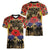 Australia and New Zealand ANZAC Day Women V-Neck T-Shirt Kangaroo and Kiwi Bird Soldier-Honor and Remember Vintage Style