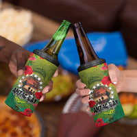 Cook Islands ANDAC Day 4 in 1 Can Cooler Tumbler Honor and Remember Soliders-Forever in My Thoughts Grunge Style