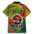 Cook Islands ANDAC Day Family Matching Mermaid Dress and Hawaiian Shirt Honor and Remember Soliders-Forever in My Thoughts Grunge Style