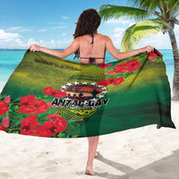 Cook Islands ANDAC Day Sarong Honor and Remember Soliders-Forever in My Thoughts Grunge Style