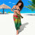 Cook Islands ANDAC Day Sarong Honor and Remember Soliders-Forever in My Thoughts Grunge Style
